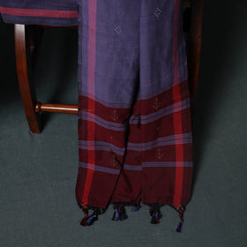 Handwoven Tangaliya Cotton 3pc Unstitched Dress Material Suit Set 10