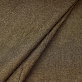 Brown - Jhiri Pure Handloom Cotton Fabric
