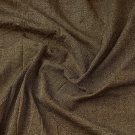 Brown - Jhiri Pure Handloom Cotton Fabric