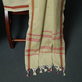 Handwoven Tangaliya Cotton 3pc Unstitched Dress Material Suit Set 13