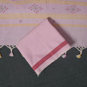 Handwoven Tangaliya Cotton 3pc Unstitched Dress Material Suit Set 14