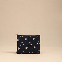 Black - Handmade Cotton Utility Pouches (Set of 3) 03