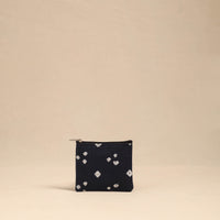 Black - Handmade Cotton Utility Pouches (Set of 3) 03