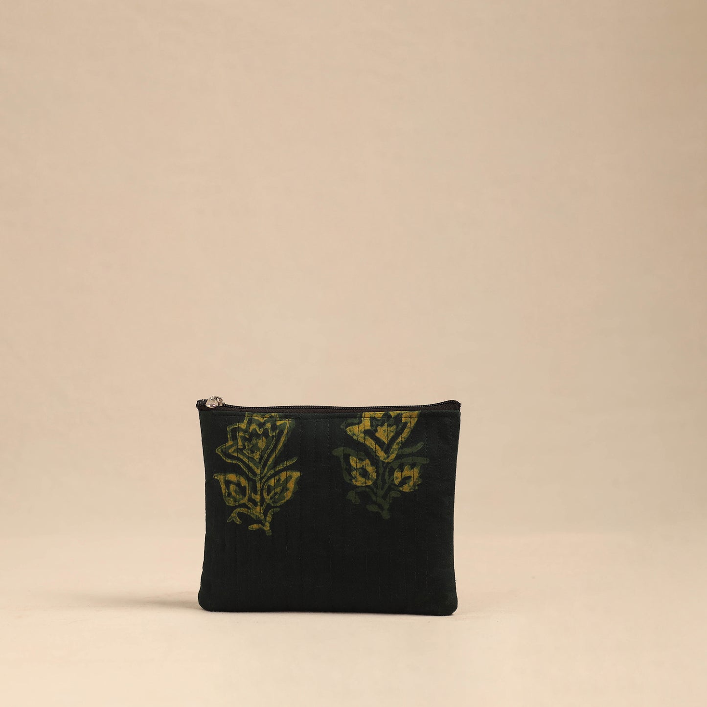 Green - Handmade Cotton Utility Pouches (Set of 3) 09