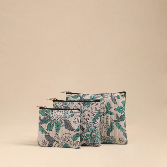 Handmade Cotton Utility Pouches (Set of 3) 16