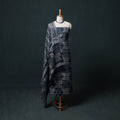 Kutch Hand Block Batik Print Cotton 3pc Unstitched Dress Material Suit Set 10