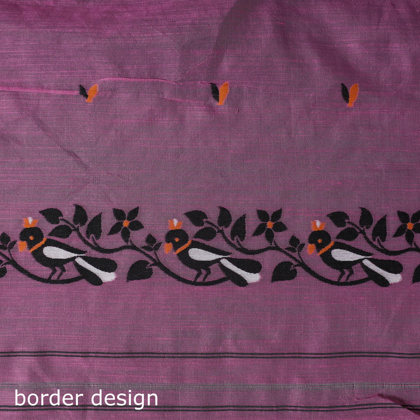 Phulia Jamdani Silk Cotton 2pc Unstitched Dress Material Kurta Set 29