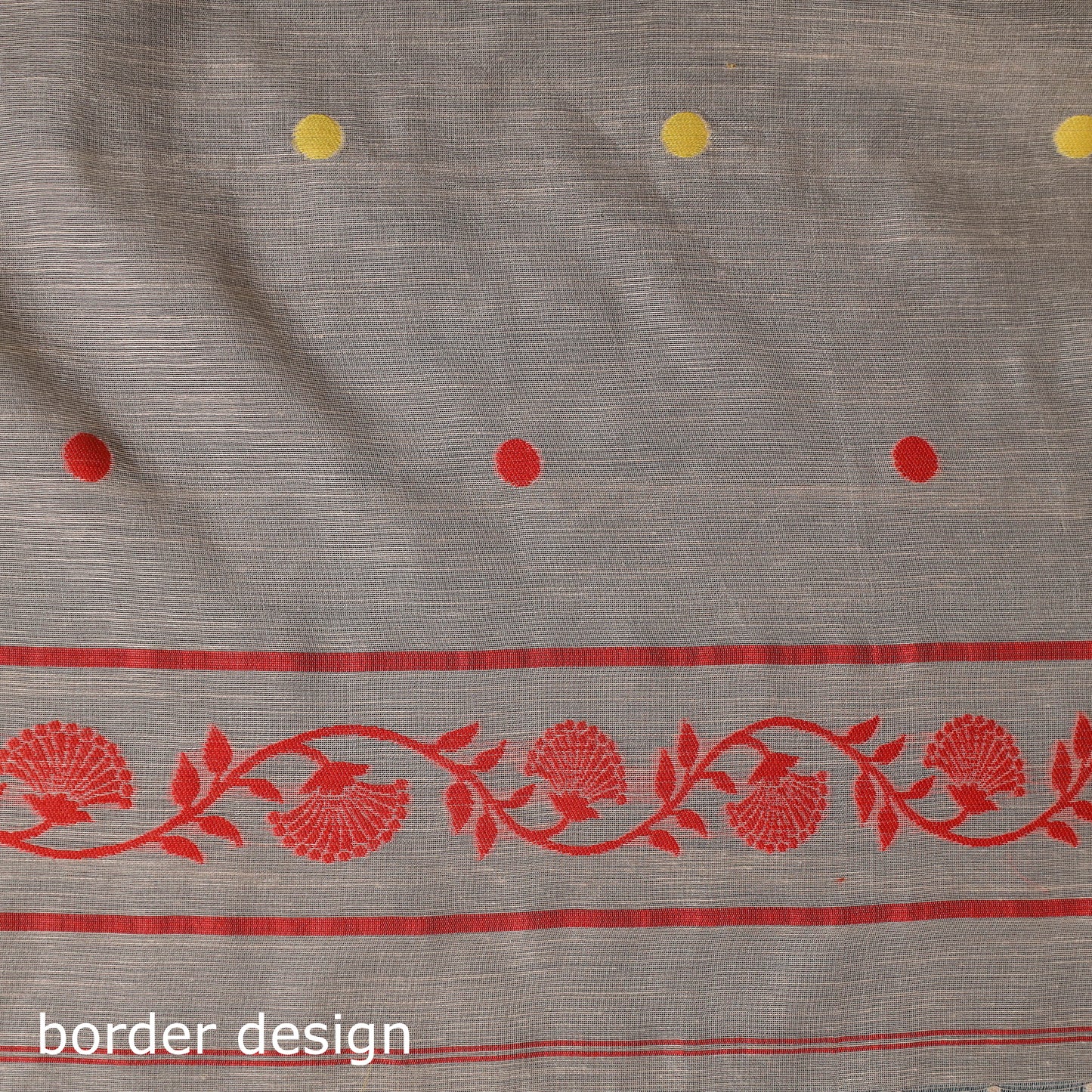 Phulia Jamdani Silk Cotton 2pc Unstitched Dress Material Kurta Set 30