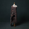 Kutch Hand Block Batik Print Cotton 3pc Unstitched Dress Material Suit Set 15