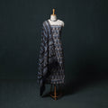 Kutch Hand Block Batik Print Cotton 3pc Unstitched Dress Material Suit Set 18