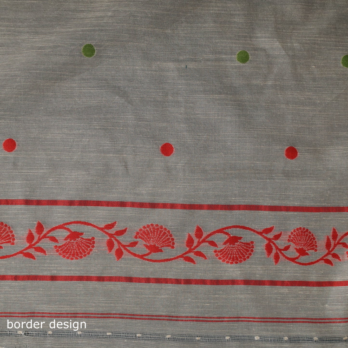 Phulia Jamdani Silk Cotton 2pc Unstitched Dress Material Kurta Set 36