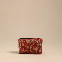 Red - Handmade Cotton Toiletry Pouch 11