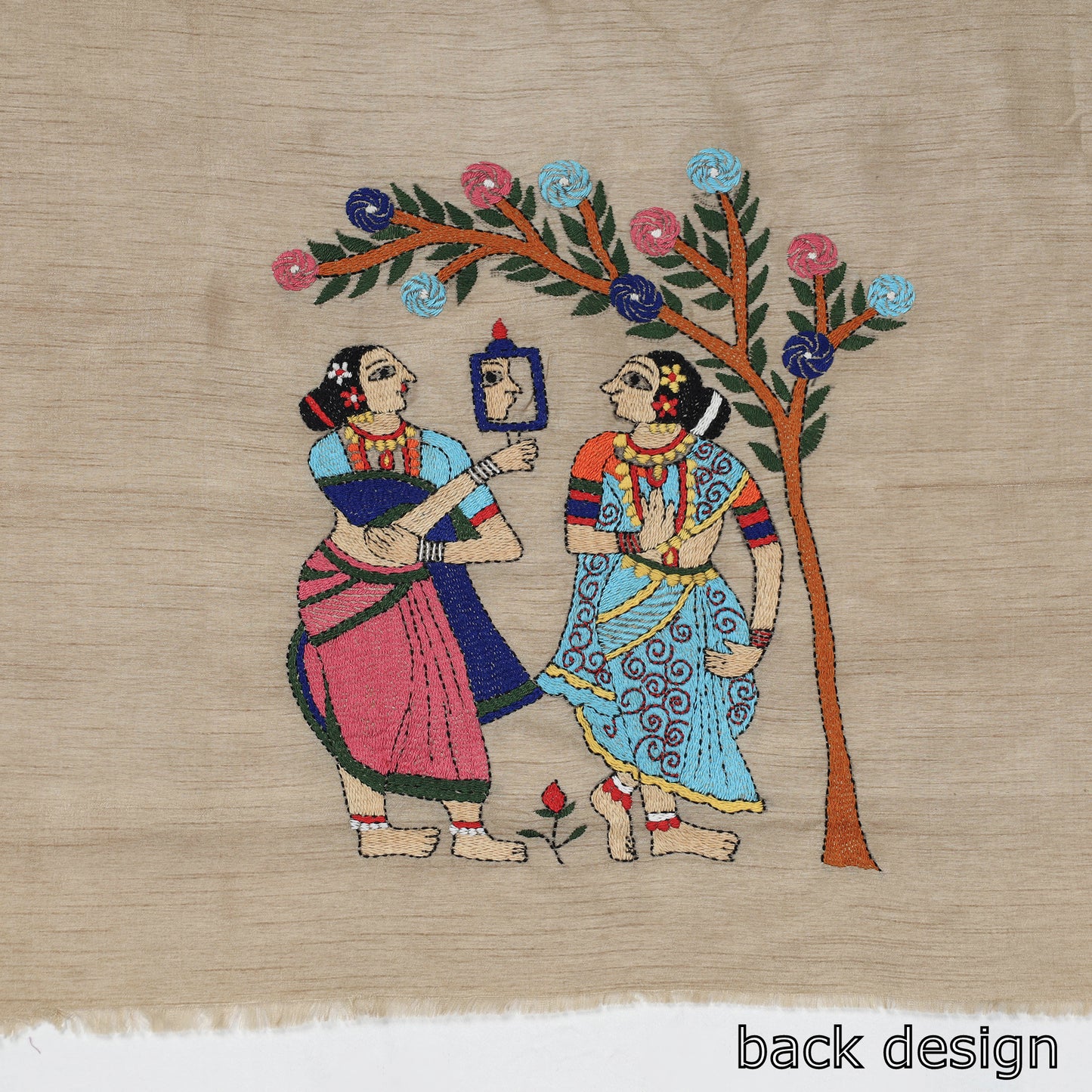  Kantha Embroidery Blouse Piece
