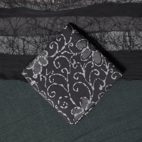 Kutch Hand Block Batik Print Cotton 3pc Unstitched Dress Material Suit Set 21