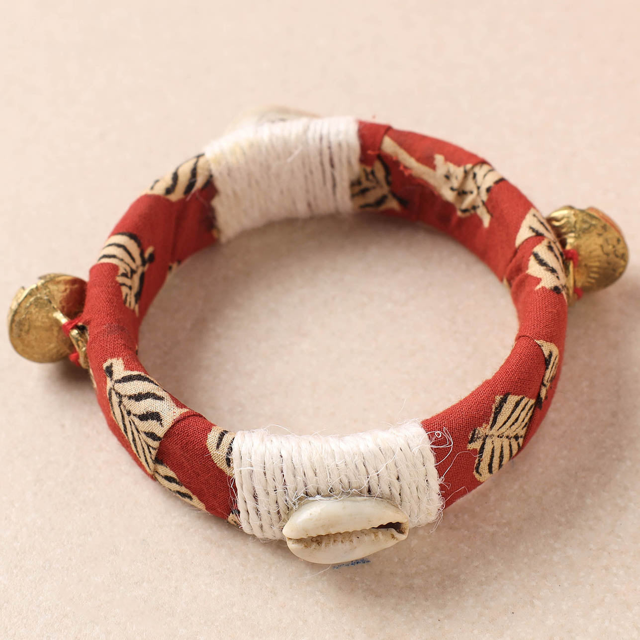 Handcrafted Fabart Ghungroo Bangle by Asalkaar