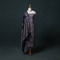 Kutch Hand Block Batik Print Cotton 3pc Unstitched Dress Material Suit Set 27