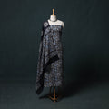 Kutch Hand Block Batik Print Cotton 3pc Unstitched Dress Material Suit Set 30