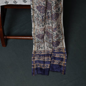 Sanganeri Hand Block Print Chanderi Silk Unstitched Dress Material Suit Set 05