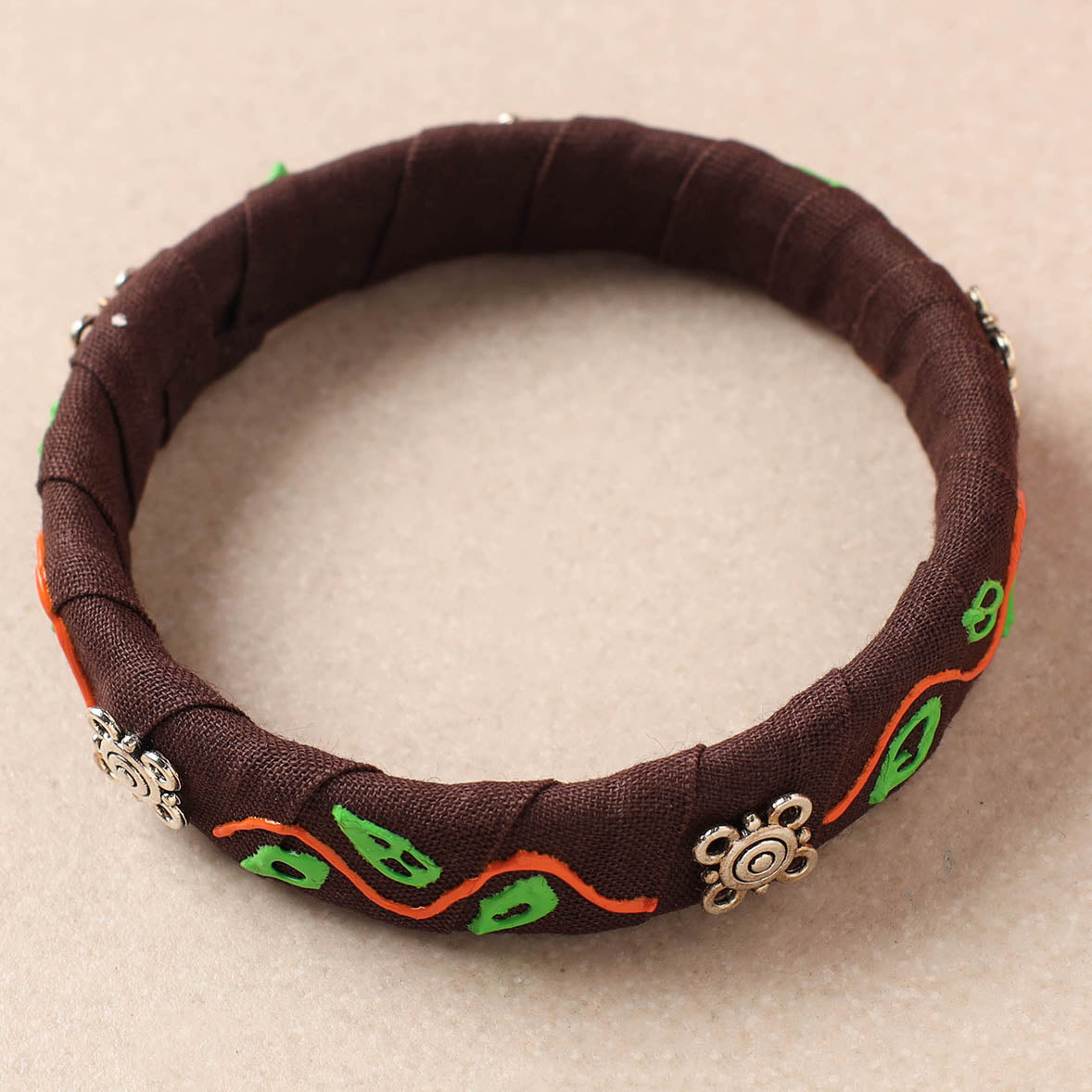 Handcrafted Fabart Bangle by Asalkaar (Size - 2-8)