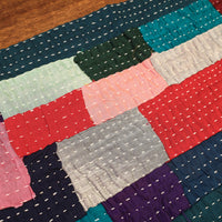 Kantha Patchwork table runner