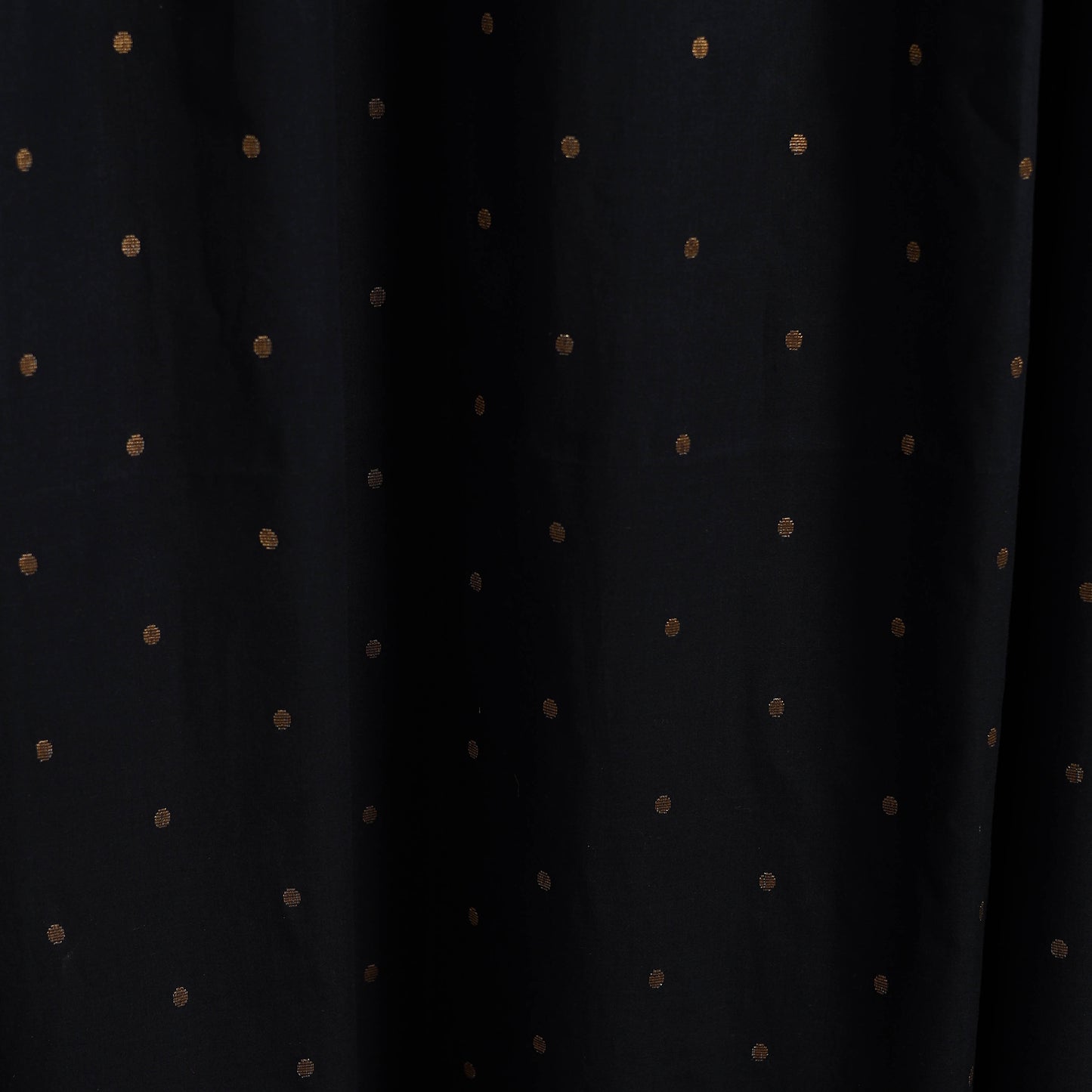 Buy Black Cotton Door Jacquard Curtain (7 x 3 Feet) 