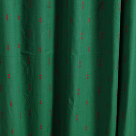 Buy Green Cotton Door Jacquard Curtain (7 x 3 Feet) 