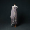 Sanganeri Hand Block Print Chanderi Silk Unstitched Dress Material Suit Set 10