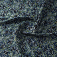 Modal Silk Ajrakh Print Fabric 05