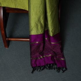 Pochampally Ikat Silk Cotton Kurta,Bottom & Dupatta Unstitched Dress Material Suit Set 01