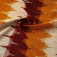 Multicolor - Handloom Cotton Pochampally Ikat Fabric 11