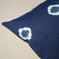 Blue - Shibori Tie-Dye Cotton Cushion Cover 13