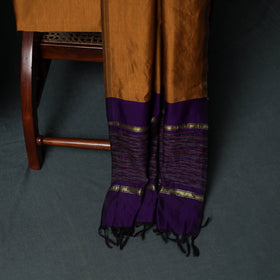 Pochampally Ikat Silk Cotton Kurta,Bottom & Dupatta Unstitched Dress Material Suit Set 12