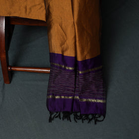 Pochampally Ikat Silk Cotton Kurta,Bottom & Dupatta Unstitched Dress Material Suit Set 13