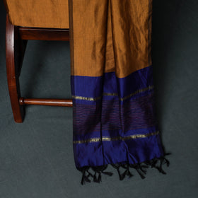 Pochampally Ikat Silk Cotton Kurta,Bottom & Dupatta Unstitched Dress Material Suit Set 16