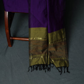 Pochampally Ikat Silk Cotton Kurta,Bottom & Dupatta Unstitched Dress Material Suit Set 17