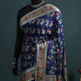 Banarasi Pure Handwoven Georgette Zari Work Saree 03