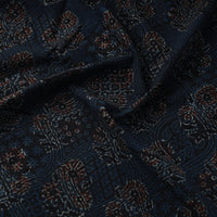 Blue - Pure Cotton Ajrakh Print Fabric 20