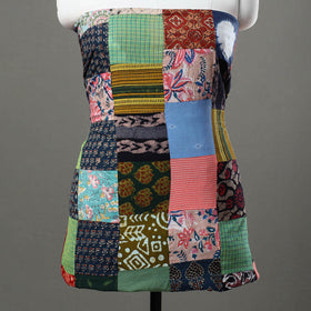 Multicolor - handcrafted patchwork cotton unstitched kurta