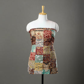 Multicolor - handcrafted patchwork cotton unstitched kurta