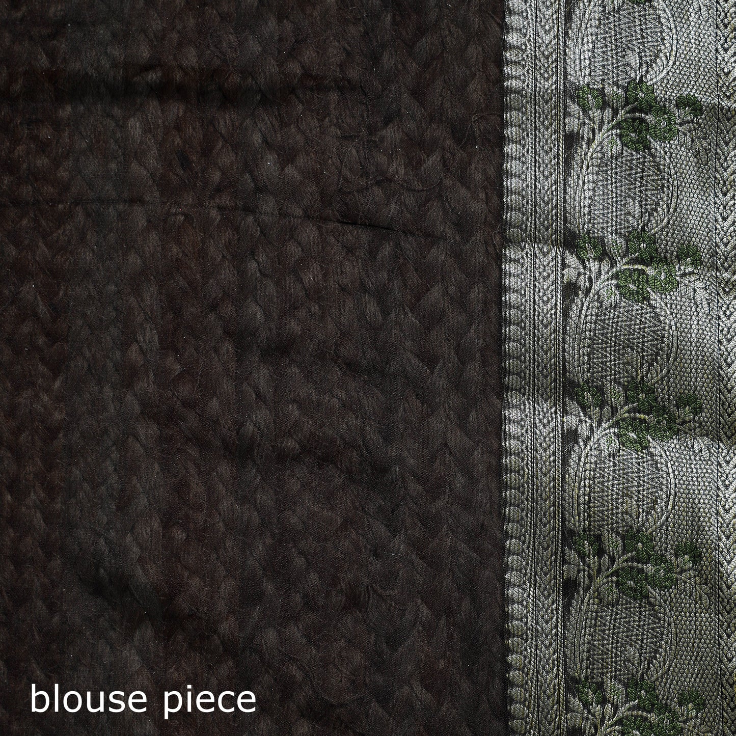 Banarasi Pure Handwoven Georgette Meena Buti Zari Jaal Work Saree 11