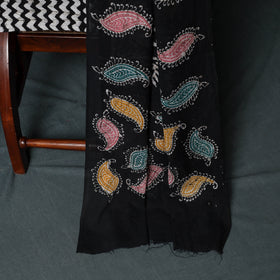 Indonesian Hand Batik Print Cotton 3pc Unstitched Dress Material Suit Set 08