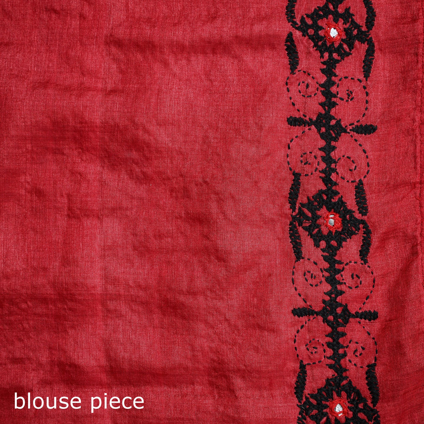 Pure Handloom Tussar Silk Gujrati Stitch Saree 01