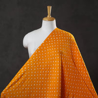 Orange - Kutch Tie-Dye Cotton Bandhani Fabric 05