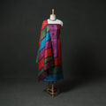 Pure Handloom Tussar Silk Hand Block Print Unstitched Dress Material: Kurta with Dupatta 10