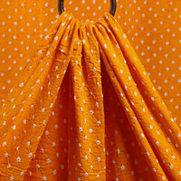 Orange - Kutch Tie-Dye Cotton Bandhani Fabric 05