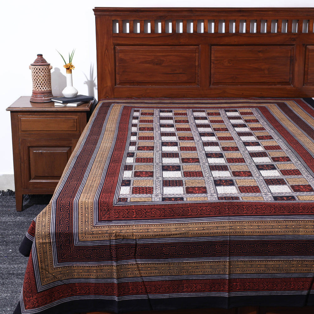 bagru single bed cover