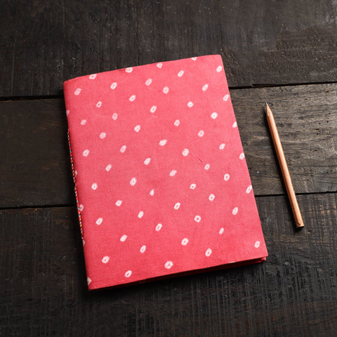 Fabric Cover Handmade Paper Notebook 31