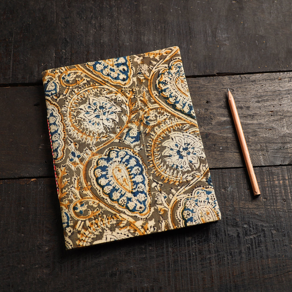 Fabric Cover Handmade Paper Notebook 32