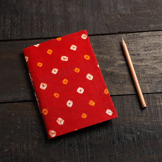 Fabric Cover Handmade Paper Notebook 26