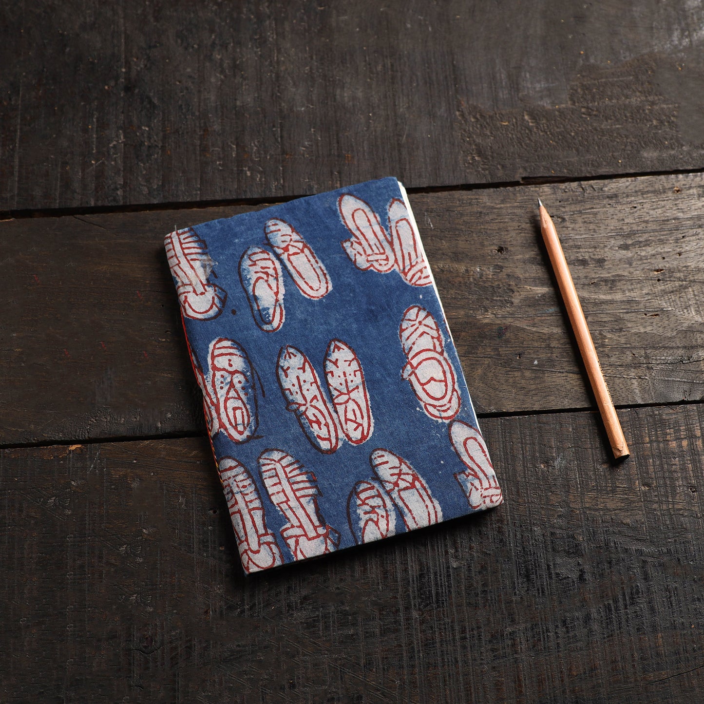 Fabric Cover Handmade Paper Notebook 28